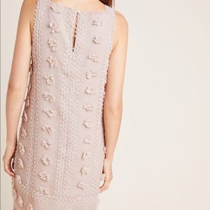 mischa embroidered shift dress